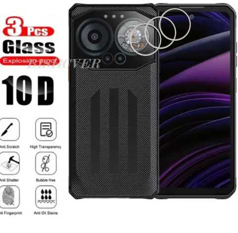 3PCS Tempered Glass For IIIF150 B3C 6.6" Protective ON IIIF150B3C IIIF150B3Pro B3 Back Camera Lens Screen Protector Cover Film