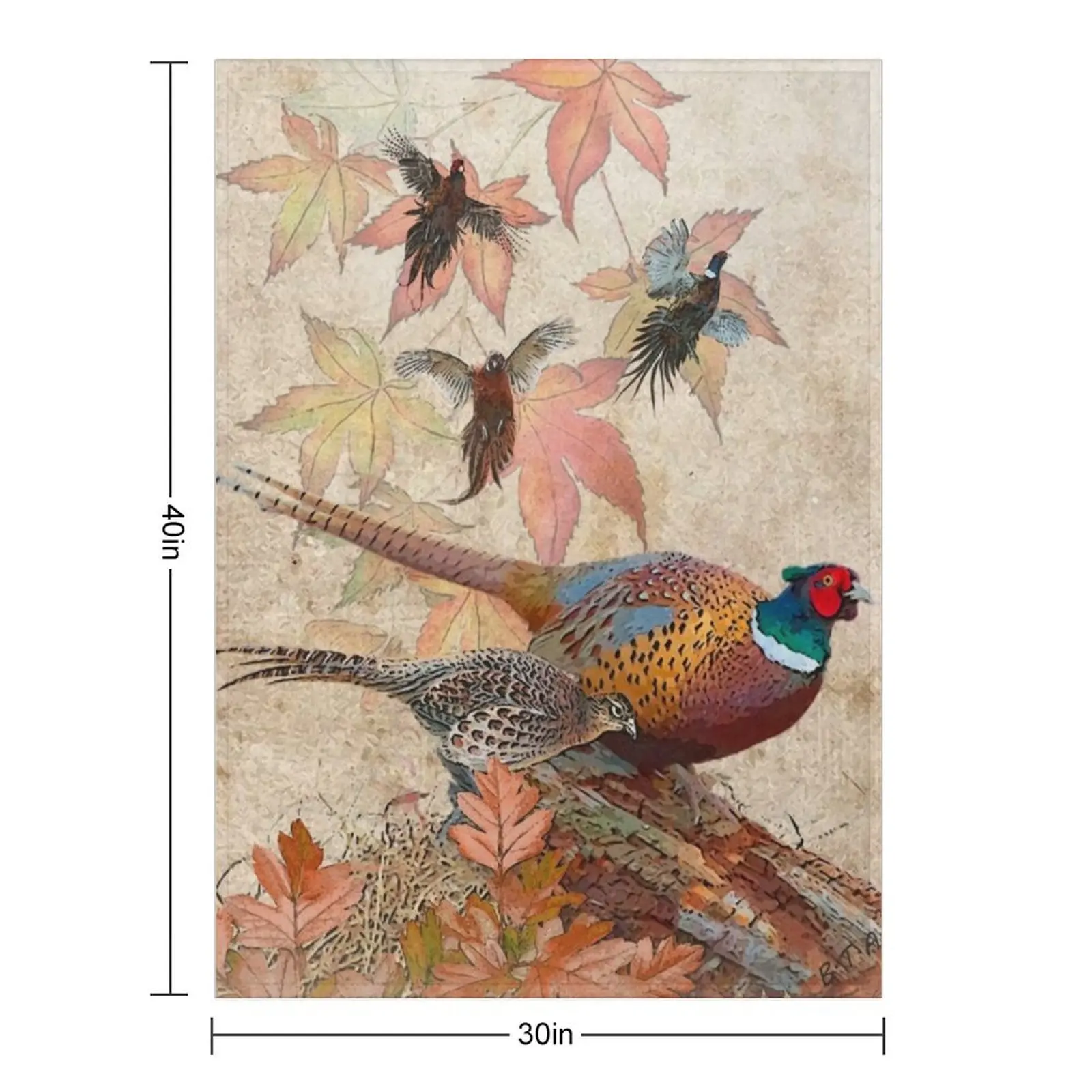 Common Pheasant Throw Blanket Large Fashion Sofas Giant Sofa Thins Blankets