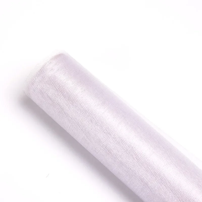 New 5M 10M Tulle Roll Crystal Fabric Organza Tulle Roll Spool Wedding Decoration Birthday Party Kids Baby Shower Wedding Decorat