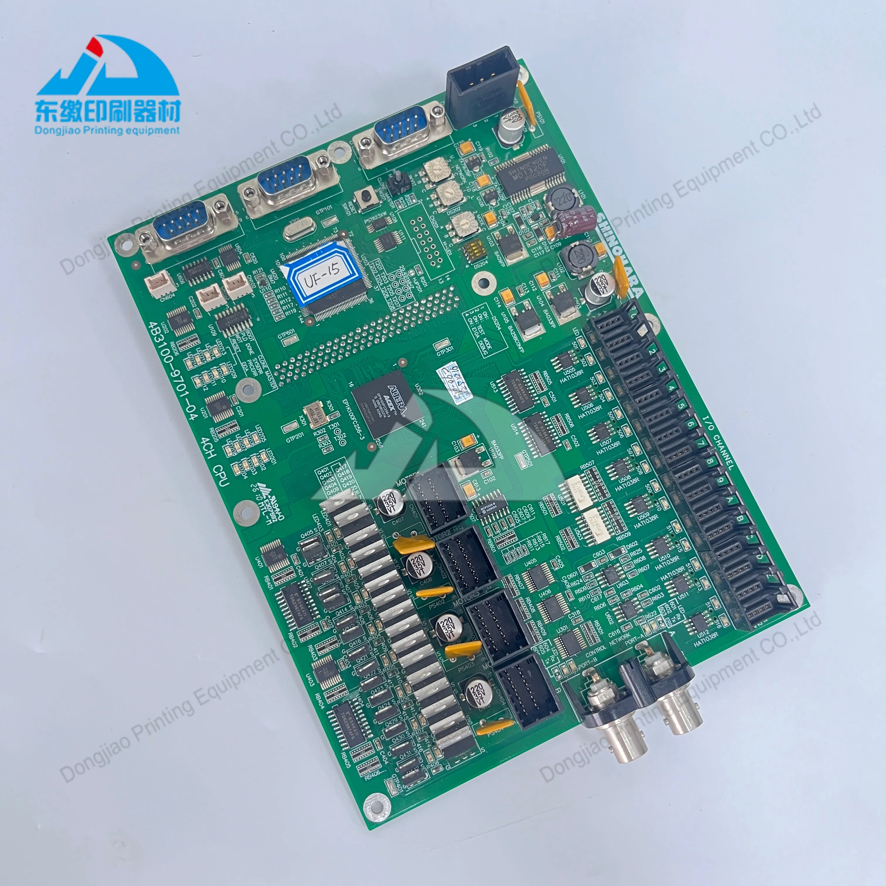 

CF-32S PLC Relay Control Board UF-15 Circuit Board 4B3100-9701-04 for Shinohara Printing Machinery Parts Card 4B3100-9701-04