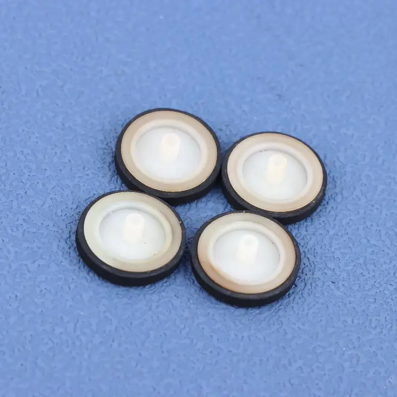【C】2Pcs 14.5x5.5x2x1.5mm Rubber Pressure Roller For Tape Recorder Cassette Player Walkman Pressure Recorder Player Accessories