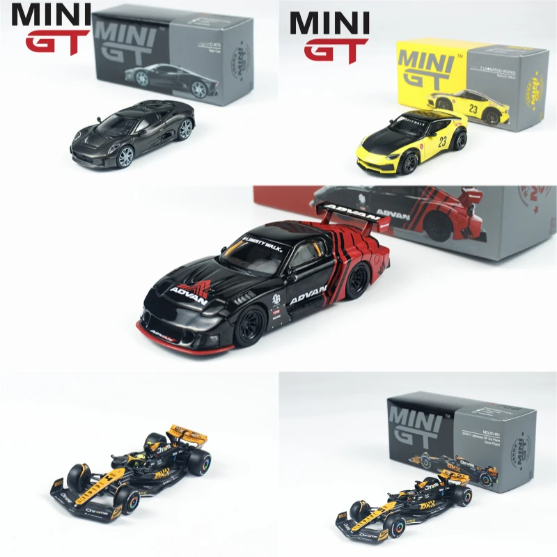 

MINI GT 1:64 C-X75 / MCL60 / Z LB NATION WORKS / RX-7Diecast Model Car