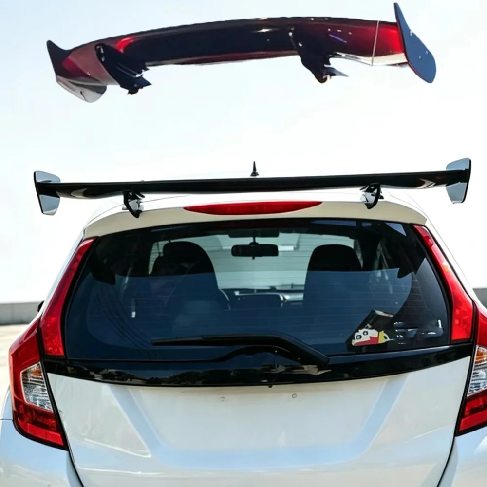 

Suitable for 14-18 Honda Fit Jazz JS% 100 carbon fiber rear spoiler, top wing, luggage wing, and tail wing