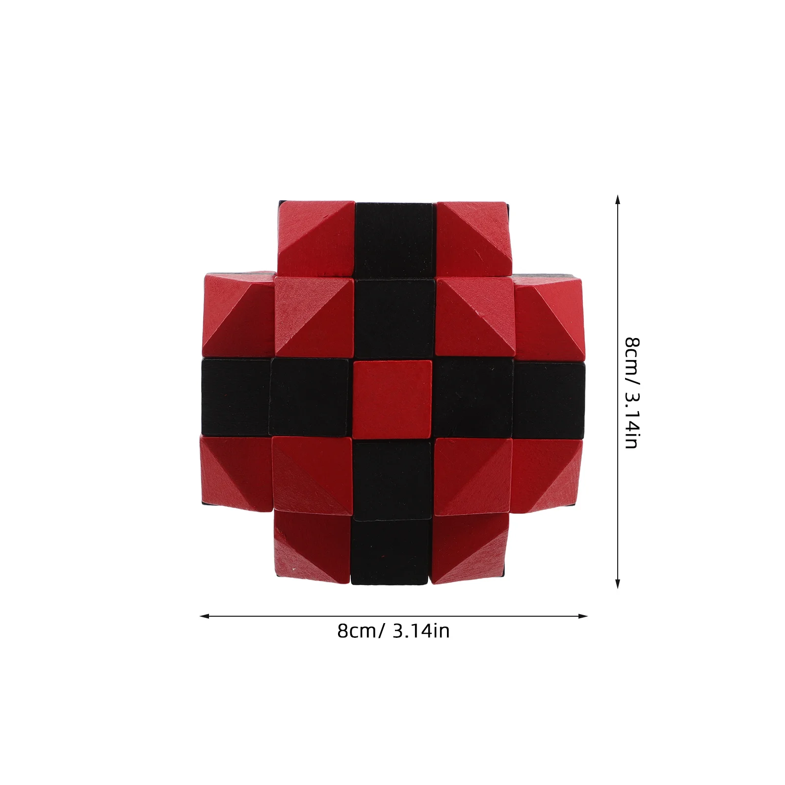 Cube de casse-tête en bois, Puzzle de verrouillage chinois pour adolescents et adultes, assemblage 3D, retrait de Puzzle logique, jeu éducatif Iq