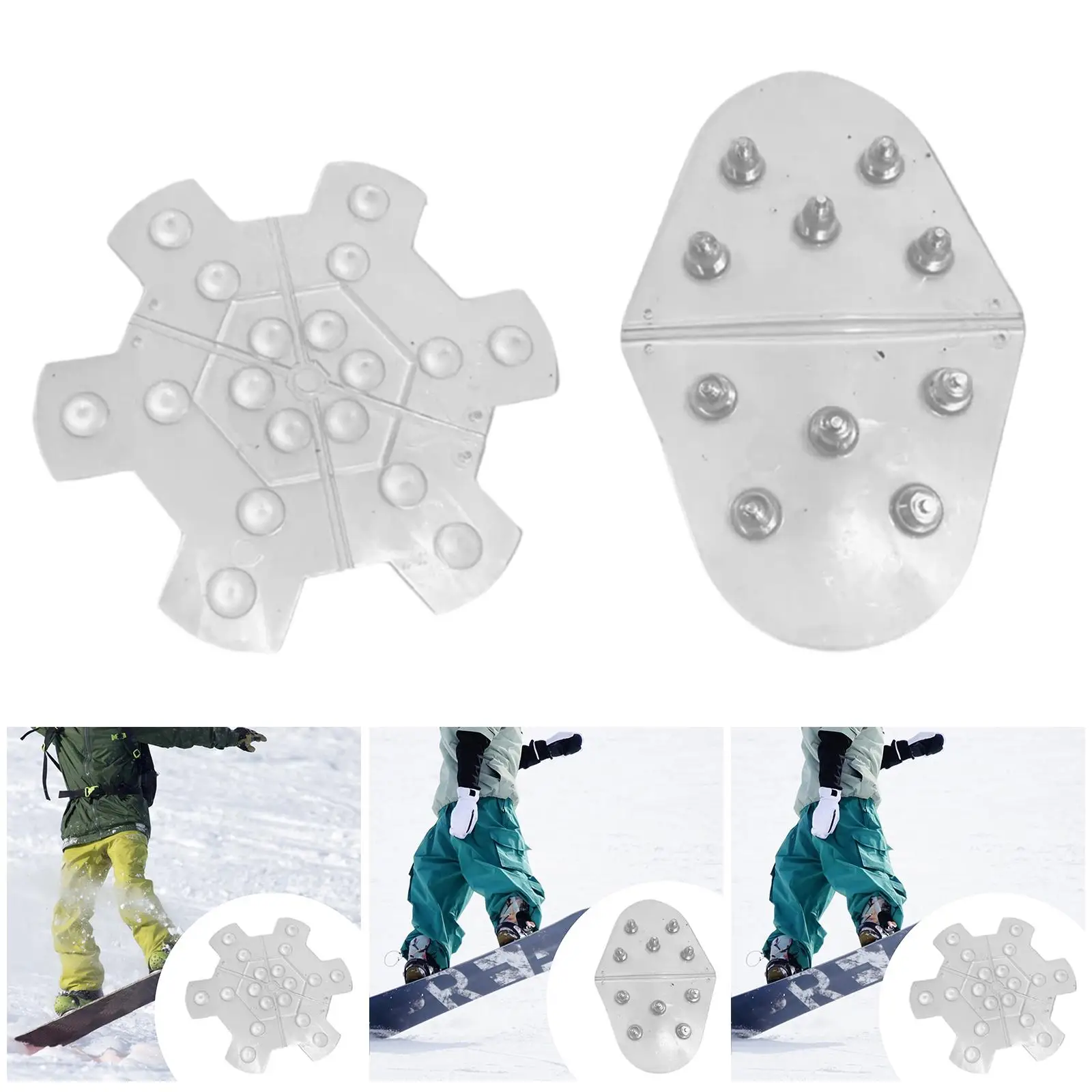 

Snowboard Stomp Pad Snow Board Grip Pad for Men Women Single Double Board