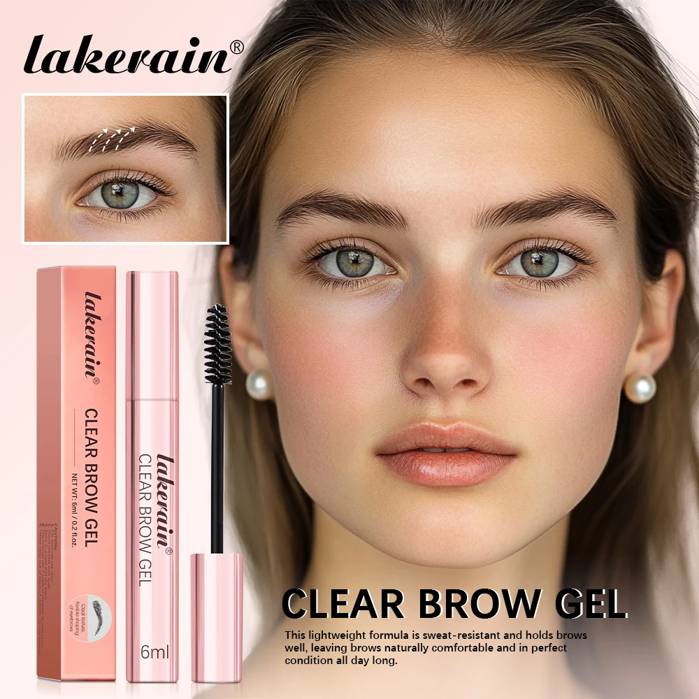 

Transparent Eyebrow Gel Waterproof Long Lasting Fixing Brow Natural Eyebrow Makeup Flexible Styling Clear Eyebrow Cosmetic