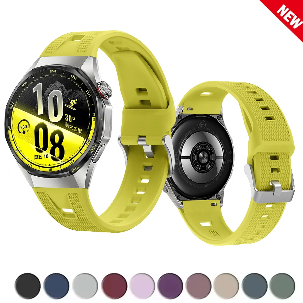 Original Silicone Straps For Huawei Watch GT6 /GT7 Pro 46mm Sports Design Bracelet Correa Smart Watches GT 6 Pro Bands