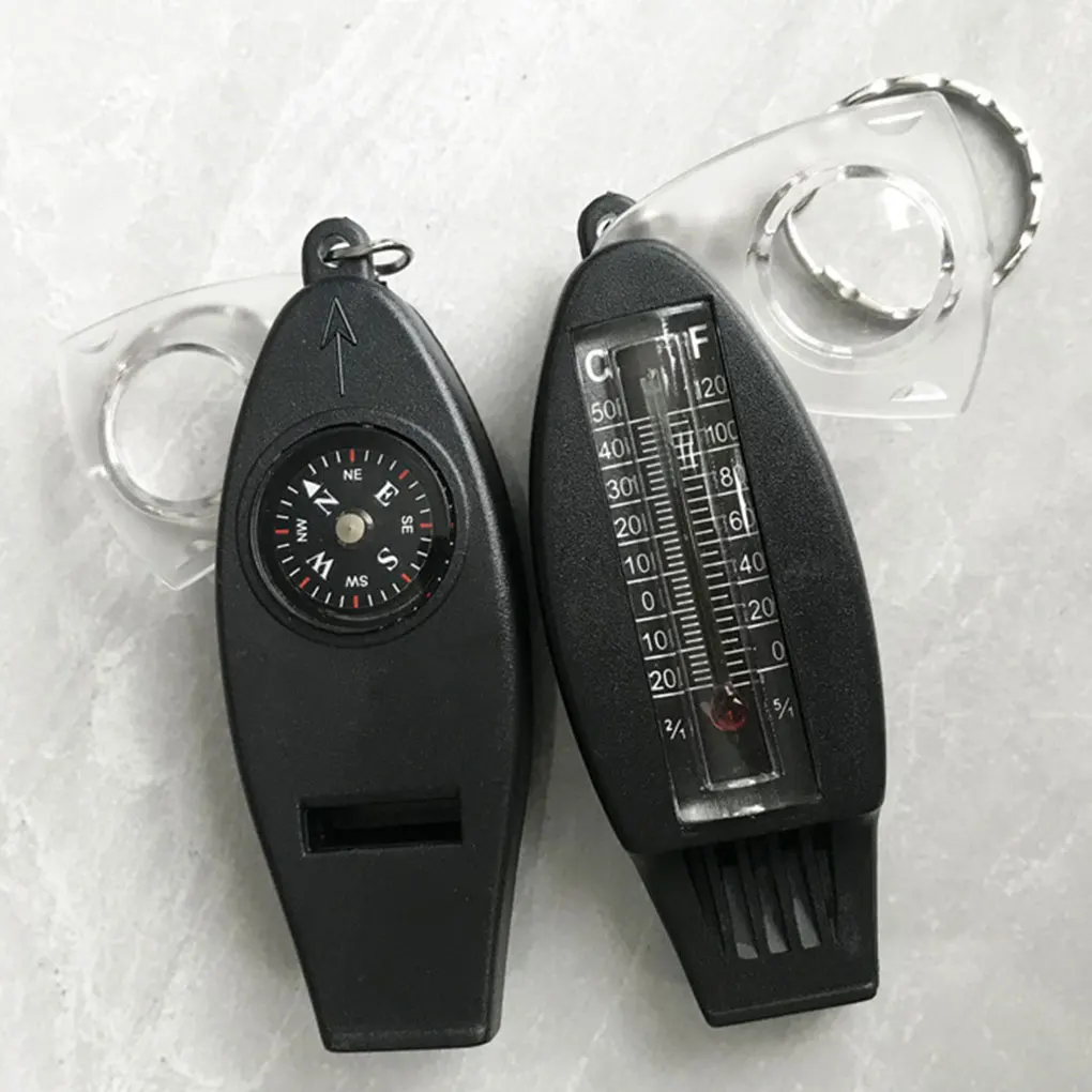 Hear Clearly Distance 4 In 1 Survival Whistle For Emergency Situations Reliable And Durable