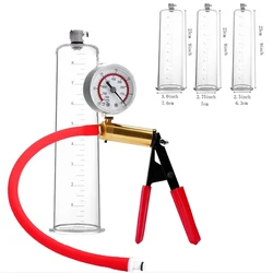 Penis Pump Enlarger Extender Physical Vacuum Trainer Sex Toys Men Dick Enhance Stretcher Bigger Exerciser Adult Male Masturbator