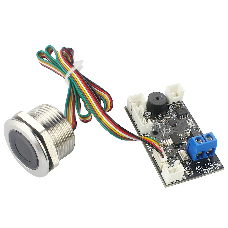 DC3.5v-15v electric lock motor control board fingerprint access control normally closed electric lock control module