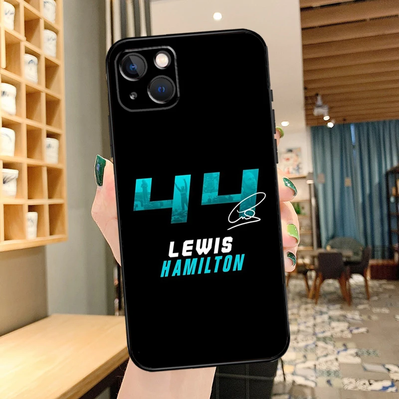 F1 Lewis เคสโทรศัพท์ HAMILTON 44สำหรับ iPhone 13 12 11 14 15 PRO MAX XS x XR 8 7 plus SE 2020 12 13 MINI ฝาหลัง