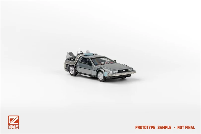 **Pre-order** DCM 1:64 Back to the Future Time Machine Diecast Model Car