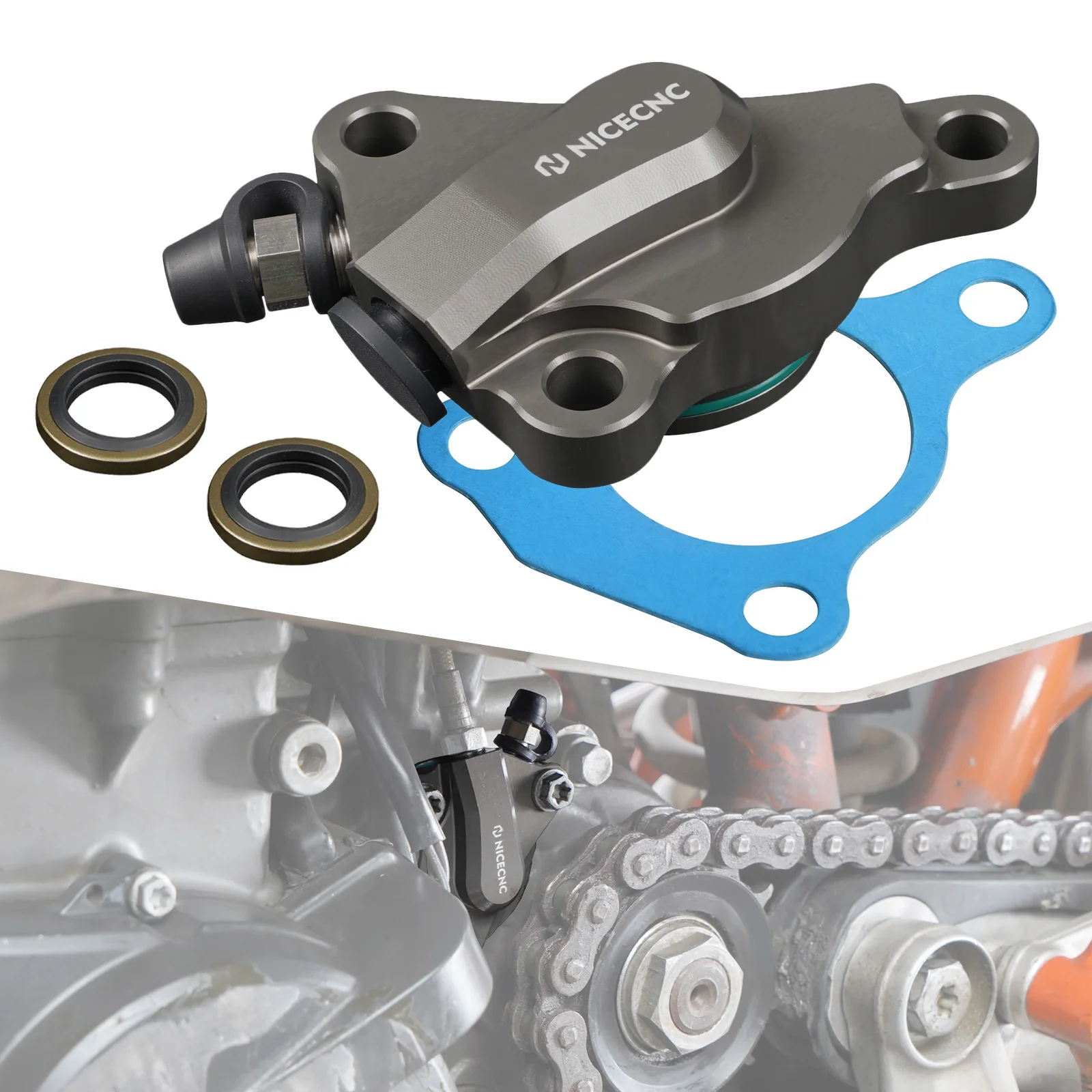 

Clutch Slave Cylinder for KTM SX65 04-13 SX85 03-12 EXC 250/Six Days 01-05 EXC 450 Racing/Six Days 04-07 EXC 525 Six Days 03-07