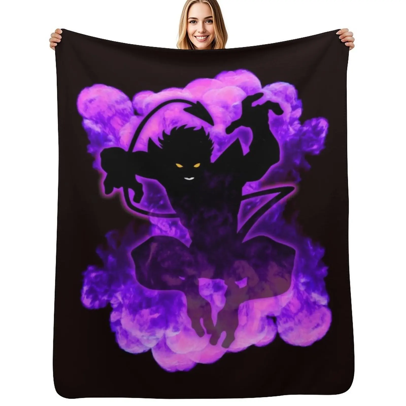 Bamf Throw Blanket Portable Lightweight Blanket for Travel Camping