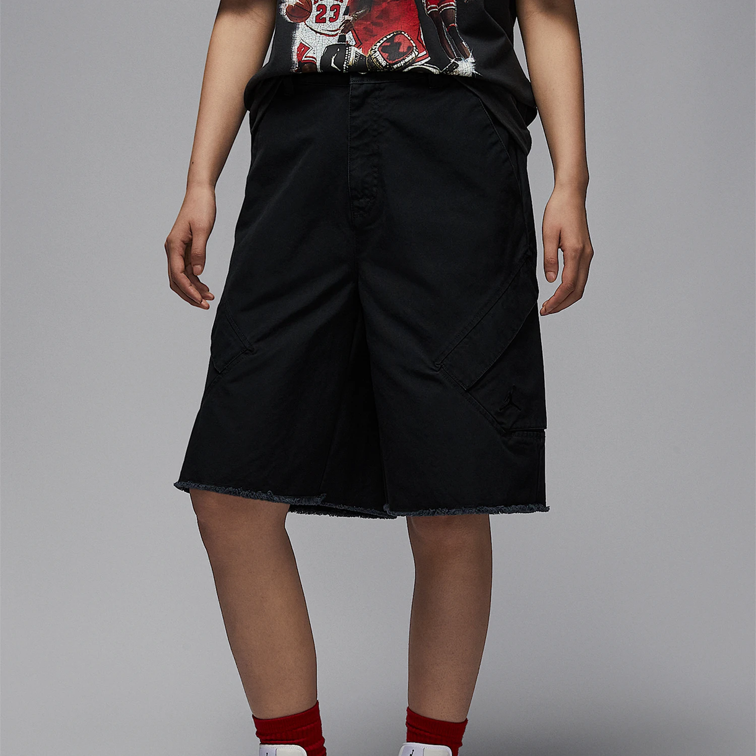 nike-genuine-jordan-women's-workwear-casual-loose-woven-shorts-hj0091-010