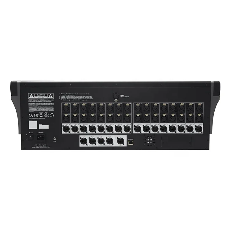 Thinuna MX-D32 32 قناة وحدة تحكم خلط رقمية المهنية خط صفيف المتكلم الصوت جهاز مزج الموسيقى لأداء المرحلة الحية