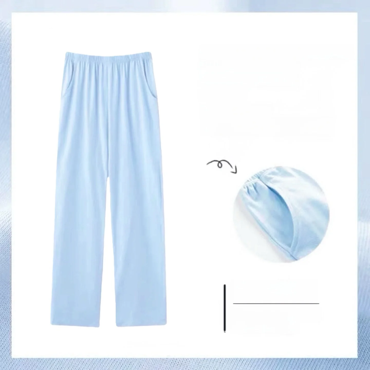 Women's Cotton Pajama Pants Thin Home Air Conditioned Summer New Sle Long Pants Comfortable Breathable Casual Home Clothes