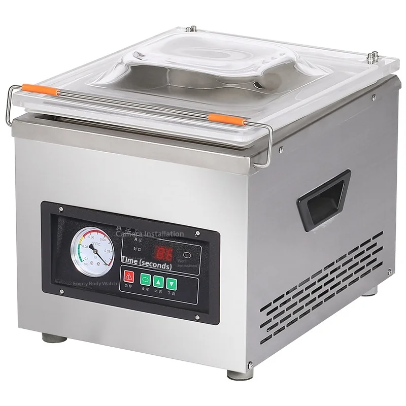 DZ260A Desktop Vacuum Packaging Machine Dry Wet Dual-use for Home Use Dried Fruit Tea