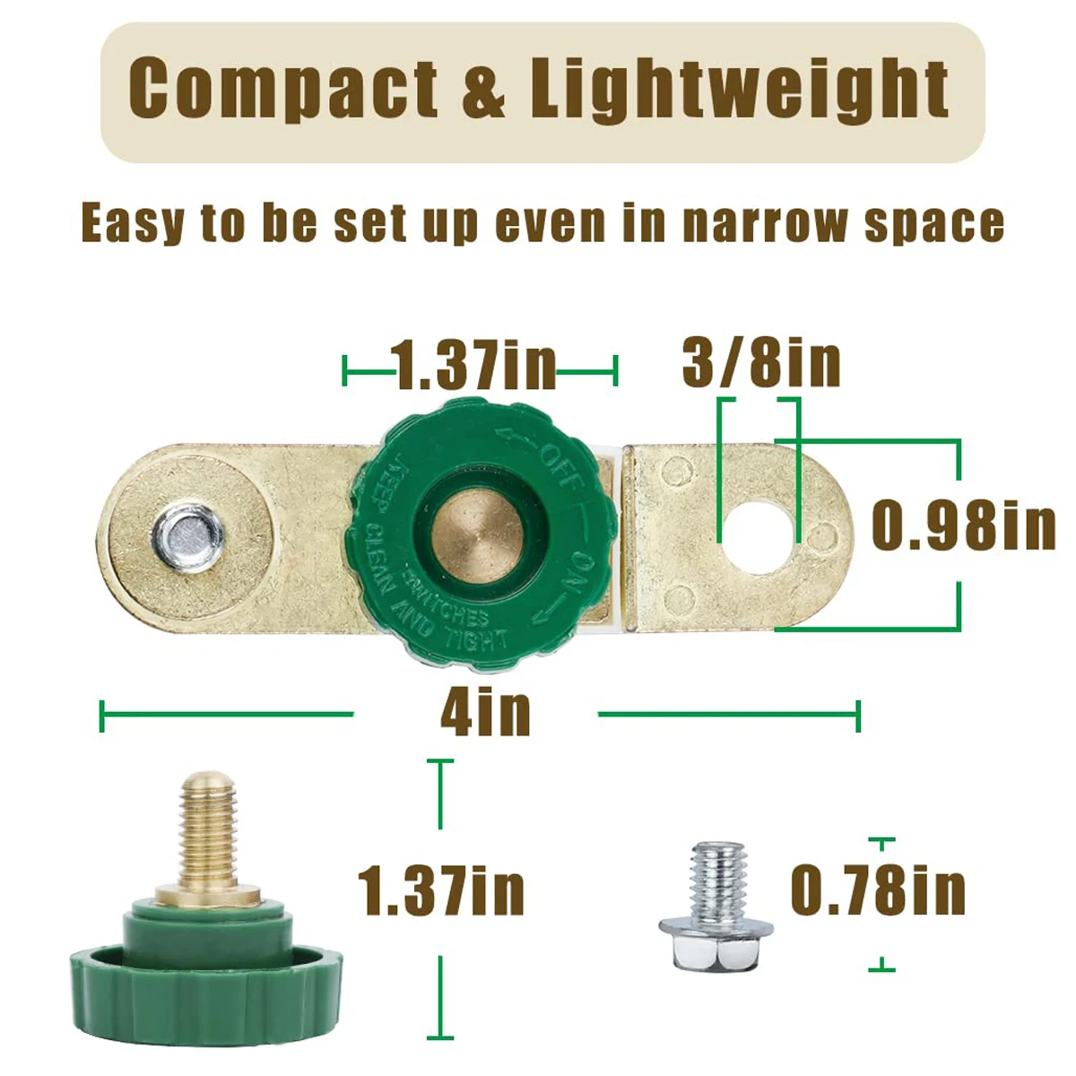 Power off Switch, Battery Protection Switch, Suitable for Automobiles
