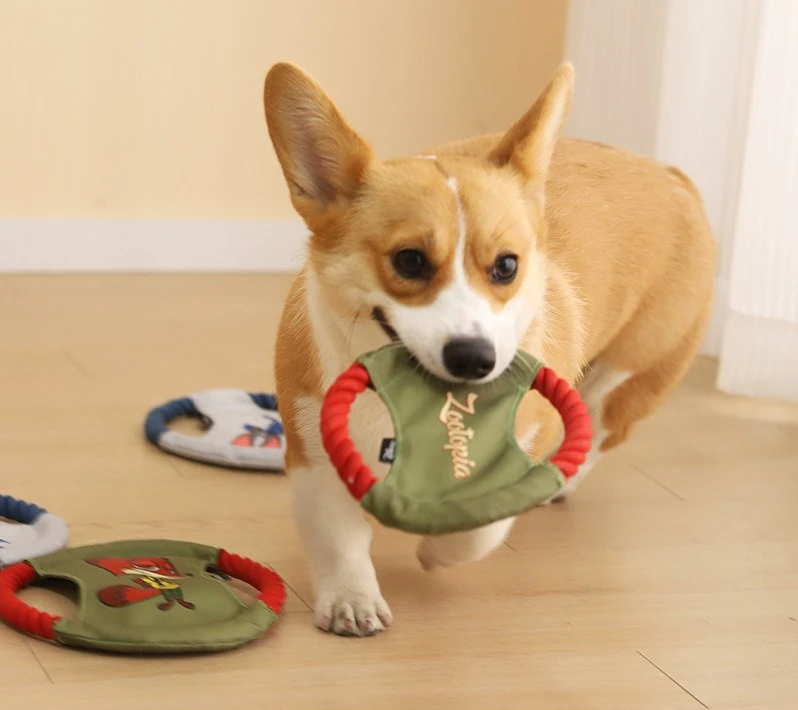 

Famous products zootopia joint dog toy Judy Nick pet knot interactive outdoor dog.