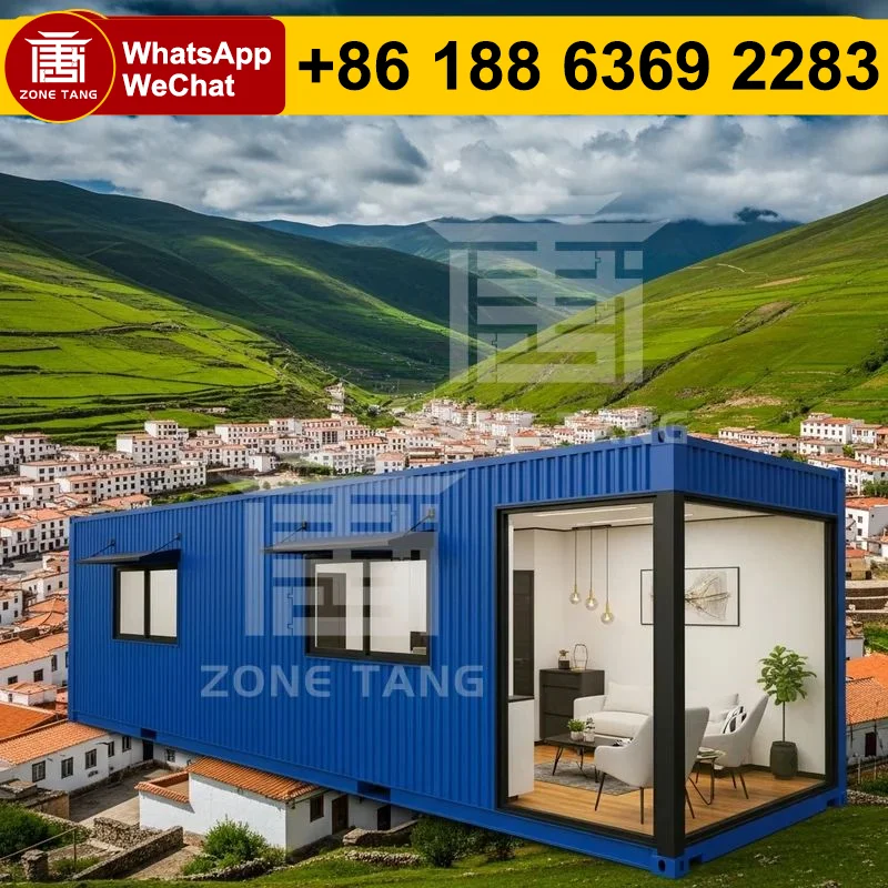 

Одиночные широкие модульные домики, сборные крошечные плоские контейнеры для дома, хит продаж, заводские, предварительно запечатанные, индивидуальный дизайн