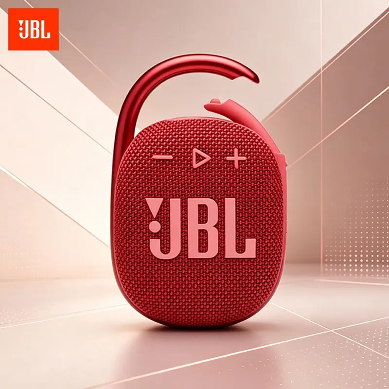 

JBL Clip 4 Mini Bluetooth speaker, subwoofer, water and dust resistant, portable and wearable, outdoor camping speaker