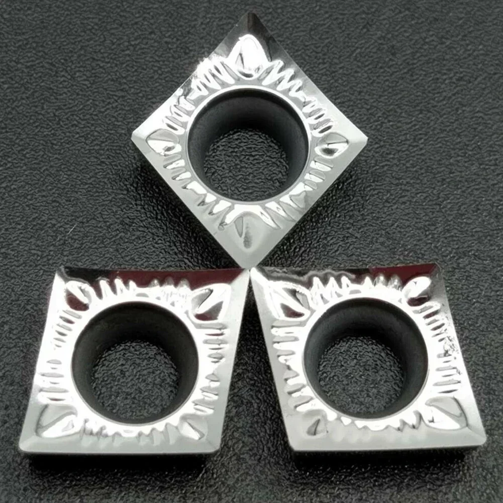 Brand New High Quality CNC Insert For Aluminum R0.4 Turning Insert 10pcs Blade CCGT09T304-AK H01 CCGT3(2.5)1-AK
