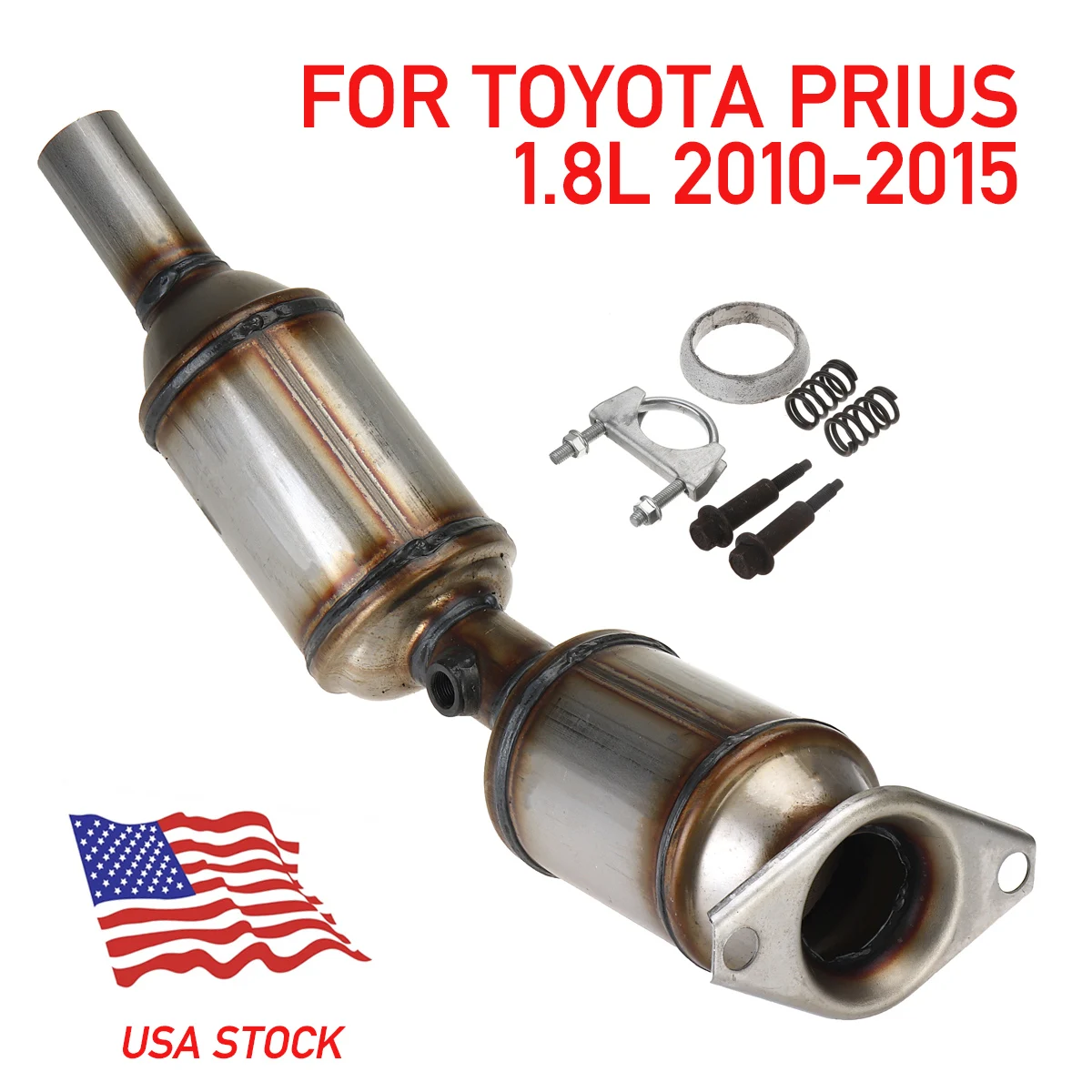 

Car Exhaust Catalytic Converter For Toyota Prius 1.8L 2010 2011 2012 2013 2014 2015 Exhaust Systems Mufflers