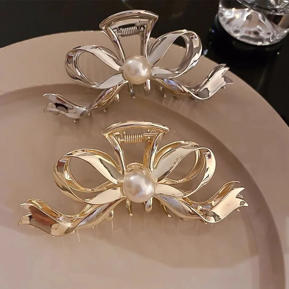 

Большие зажимы для когтей, большие металлические зажимы для густых длинных волос, аксессуары для волос для женщин и девочек, легкие, без повреждений