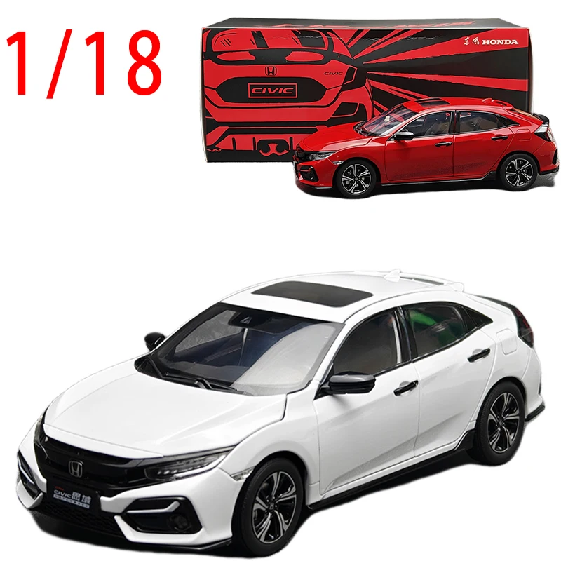 

Литая под давлением модель автомобиля из сплава HONDA в масштабе 1/18, HONDA CIVIC 220, игровые транспортные средства в виде хэтчбека, игрушки для мальчиков, коллекция подарков, оригинальная коробка