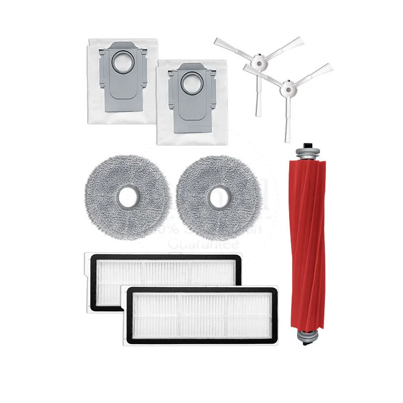 ملحقات لـ Roborock P10 Pro جهاز آلي لتنظيف الأتربة قطع غيار استبدال الفرشاة الرئيسية فلتر Hepa ممسحة القماش