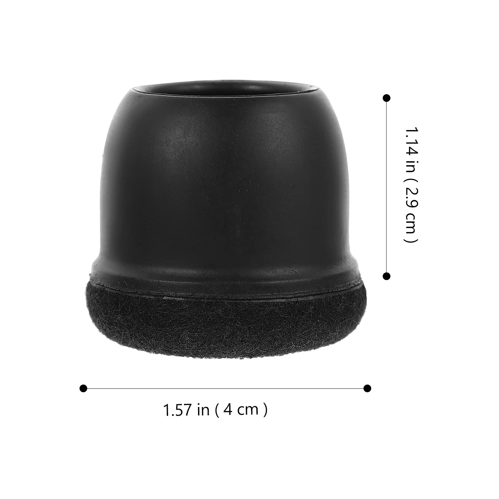 

24Pcs Chair Leg Protectors Heavy Duty Floor Pads for Table Legs Scrub Resistant Sliders Furniture Feet Covers Home Accessories