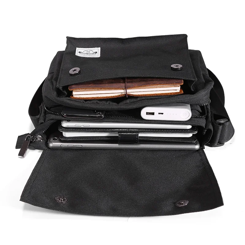 حقيبة كتف كاجوال للرجال على الموضة مقاومة للرذاذ من النايلون، حقيبة كروس عصرية للرجال، حقيبة سفر قصيرة للمراهقين