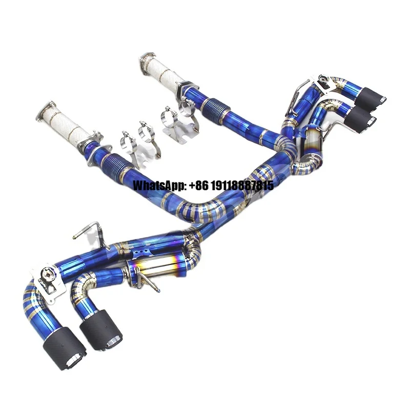 

OEM Factory Valve Exhaust System for Chevrolet Corvette Stingray Z51 2019-2025 Sport Car Titanium Exhaust Pipe