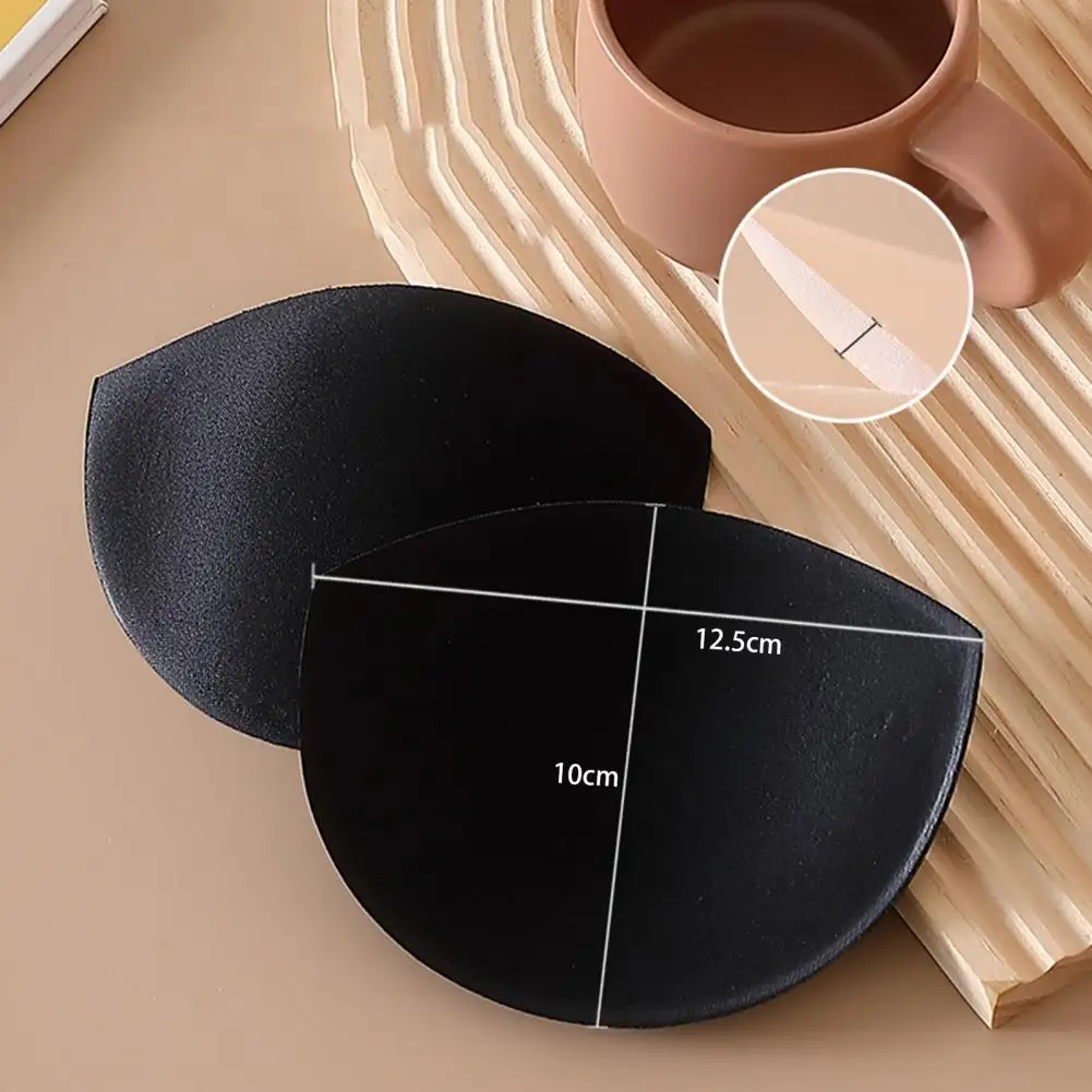 3 Pairs Women's Push Up Bra Pads Inserts Invisible Breast Sew-in Bra Cup Bust Lifter Swimsuit Bikini Chest Cup Pads Accessories