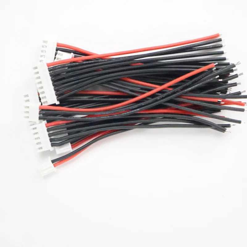 12 Teile/los 10CM 1S 2S 3S 4S 5S 6S 7S 8S JST-XH JST XH Stecker Adapter stecker Balance Wechsler Draht Ladegerät Kabel für Lipo Batterie