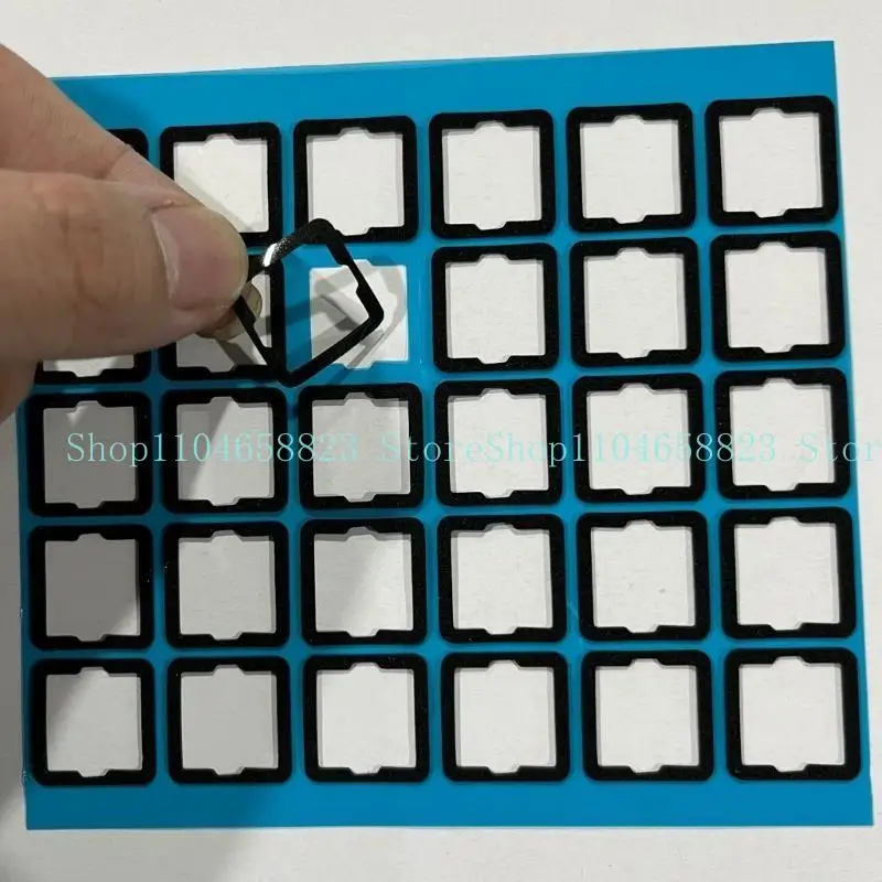 652F Mechanical Keyboards Switches Pad 120Pcs Hot-Swappable Keyboards Switches Muffler Pad AntiStatic EVA PEs PORON Material