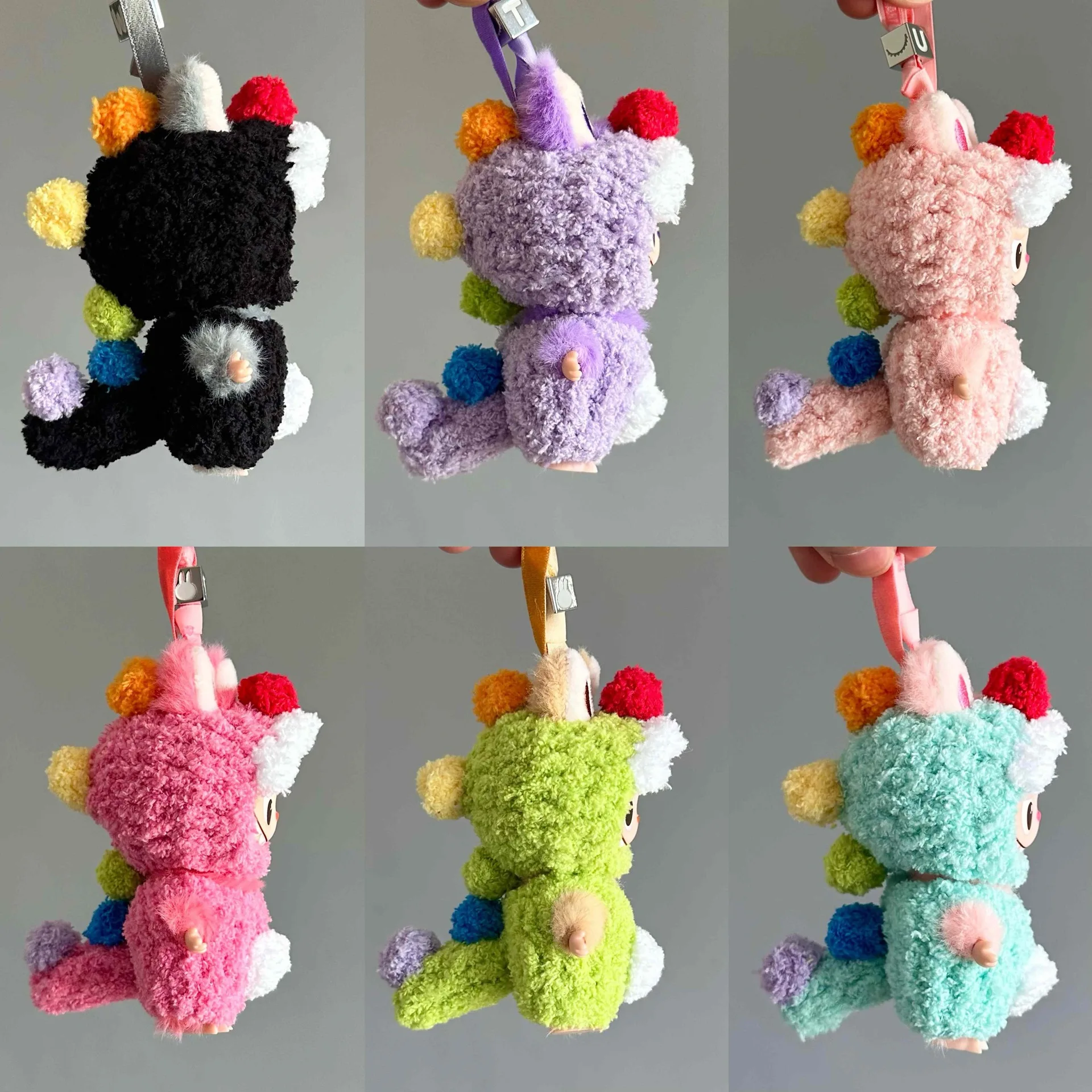 

Cute Angle Dinosaur Jumpsuit Wearable For Mini Labubu 4.0 Plush Doll Clothes Outfit for Love Series Doll DIY Fashion Accessories