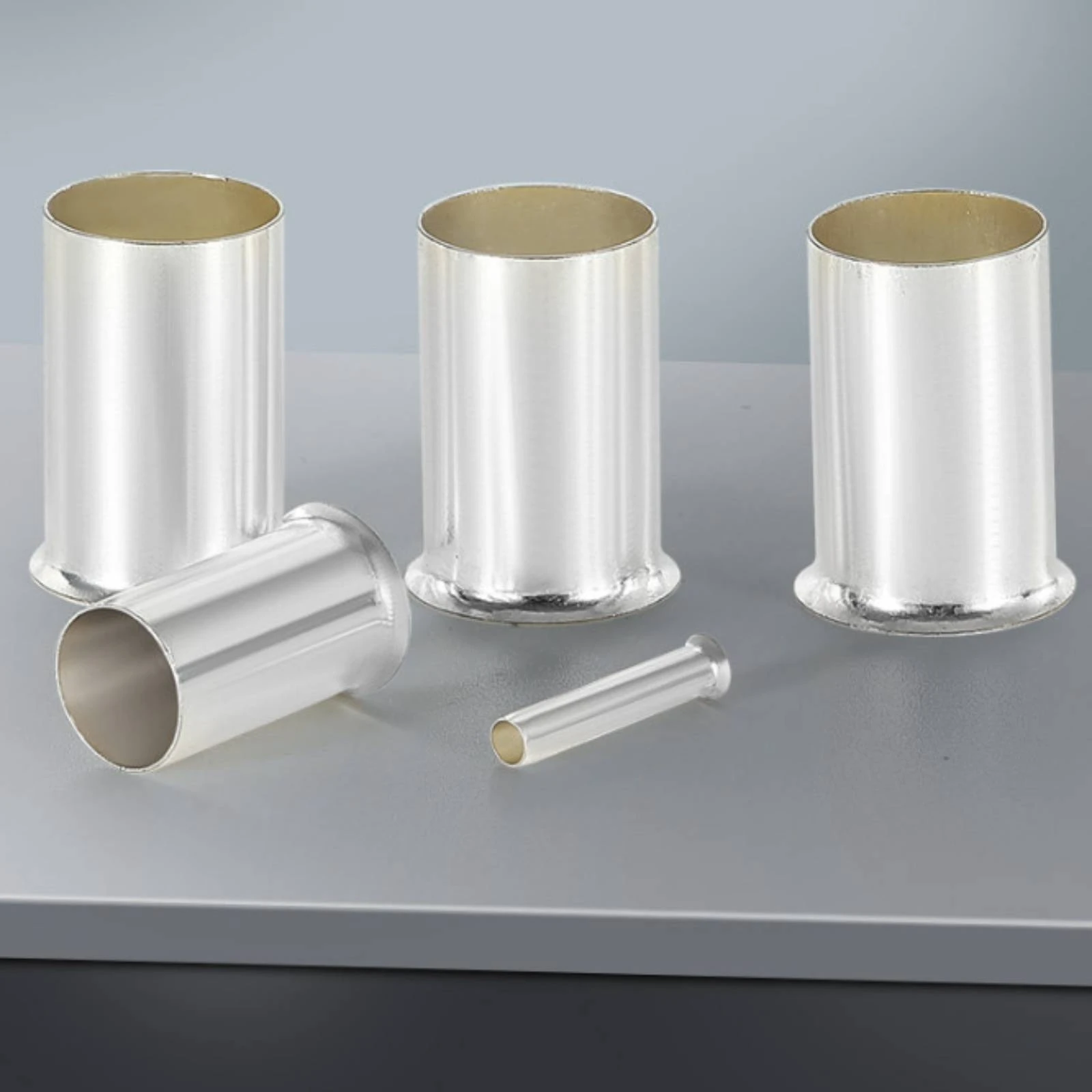 EN Tube Terminal Non Insulated European Design Spike Terminal Wire Connector Full Size Range Electrical Hardware Easy to Install