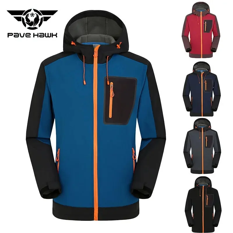 

Mens Windproof Softshell Jacket Outdoor Sports Waterproof Coats Fleece Warm Skiing Trekking Jackets Hiking Camping Fishing