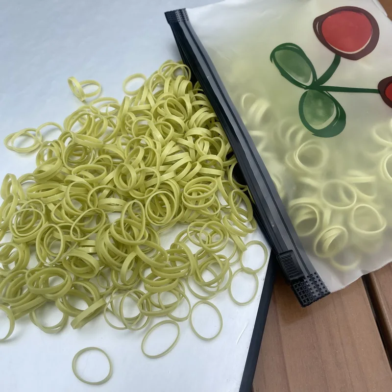 1000pcs/set Verdikte siliconen haar elastiekjes voor meisjes hoog elastiek haar haarelastiek baby klein loombandjes kinderen haa