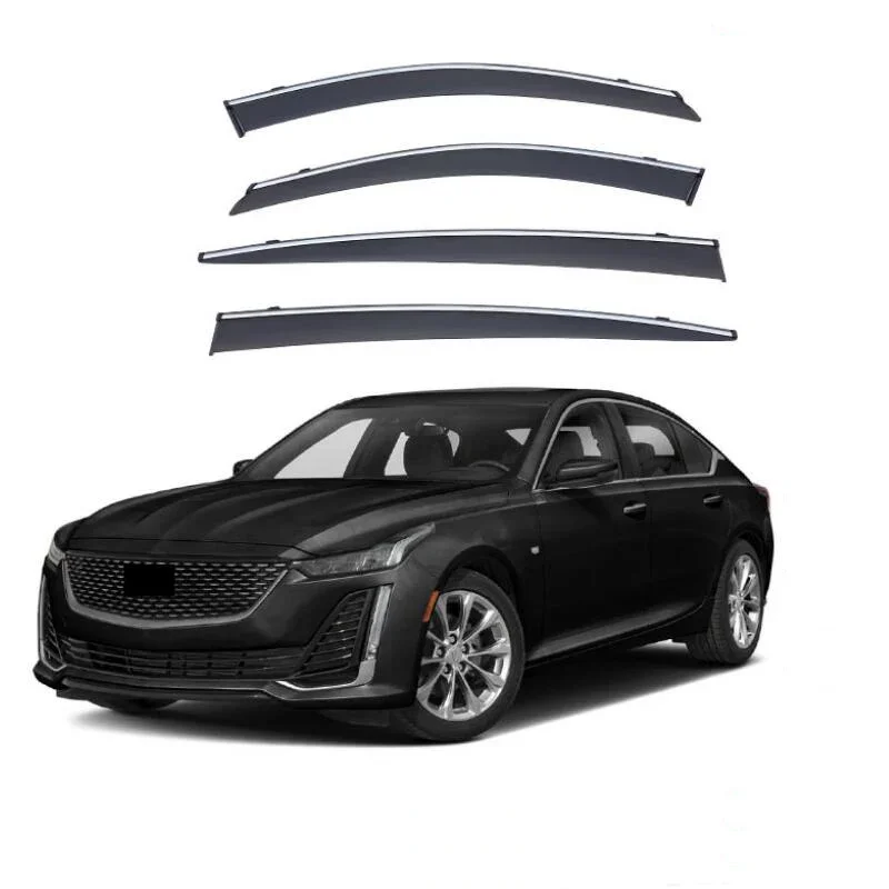 

Window Visor Side Window Deflector Rain Guard Awnings & Shelters For Cadillac CT5 2019 2020 2021 2022 2023