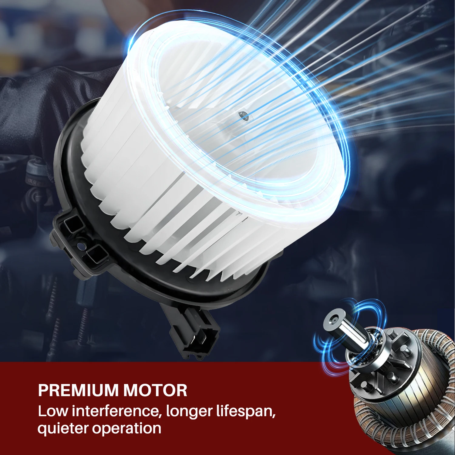 Treeligo aire acondicionado A/C ventilador de calor Motor Prats para Jeep GRAND CHEROKEE 1999-2001 2000 2311511 5012701AB PM2730