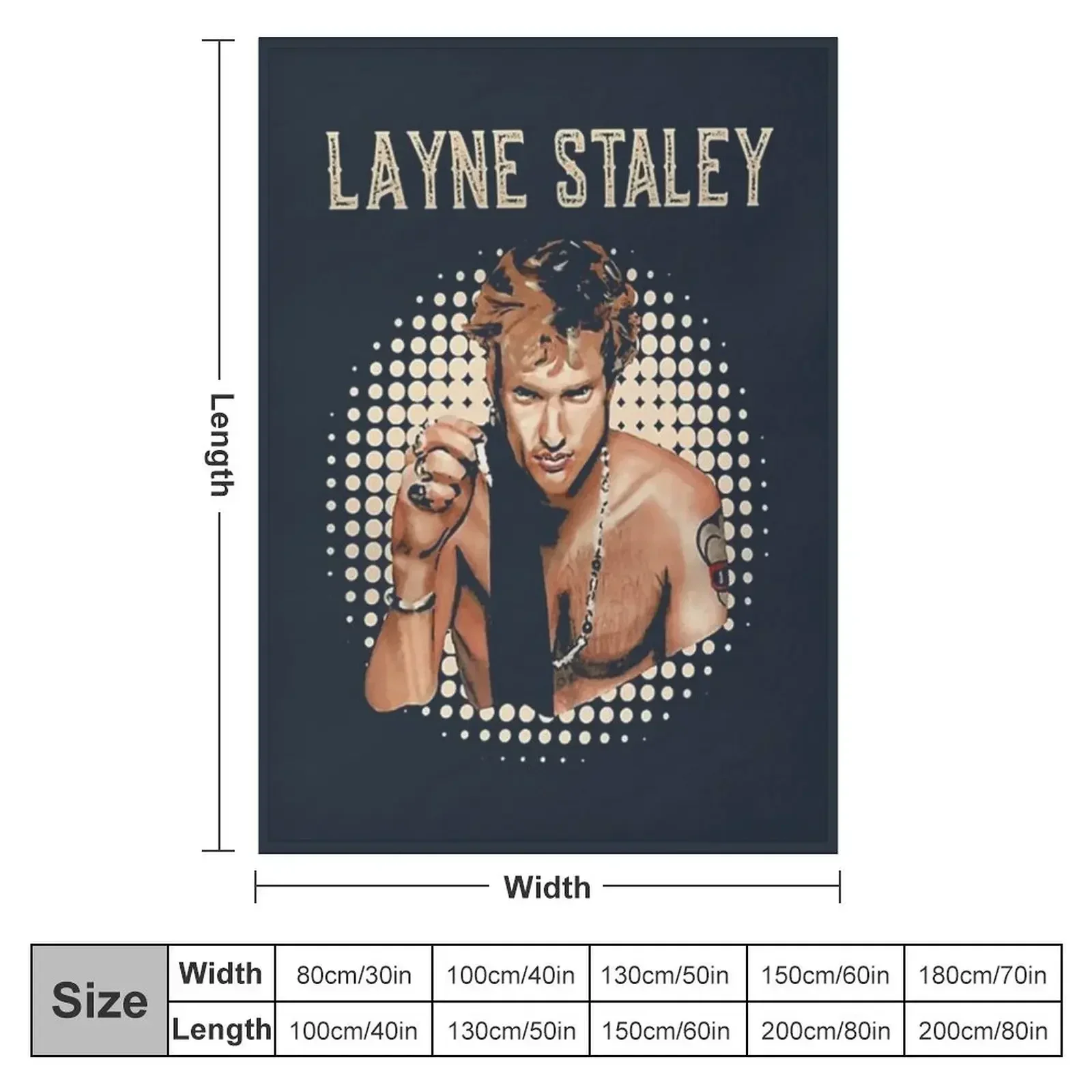 LAYNE STALEY Throw Blanket Summer Beddings Quilt funny gift Blankets