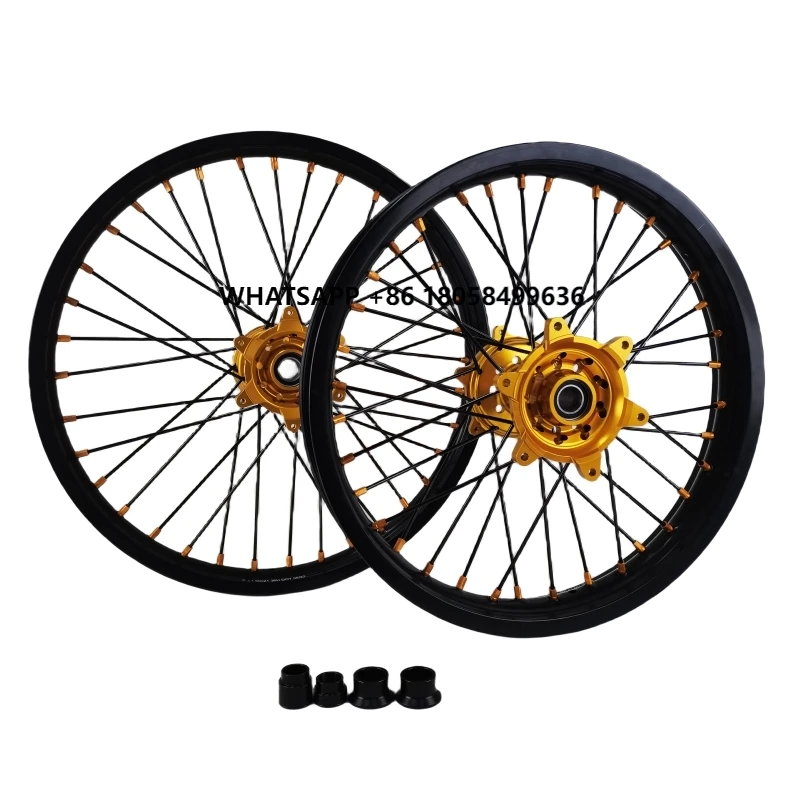 

High Strength 7050T Motorcycle Wheels Motocross Enduro Wheels Set Fit YZ/YZF