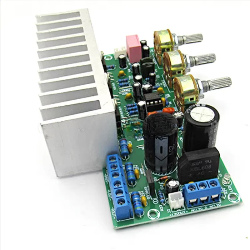 TDA2050+TDA2030 2.1 Three-channel Subwoofer Amplifier Board Module Finished Board Diy 60W