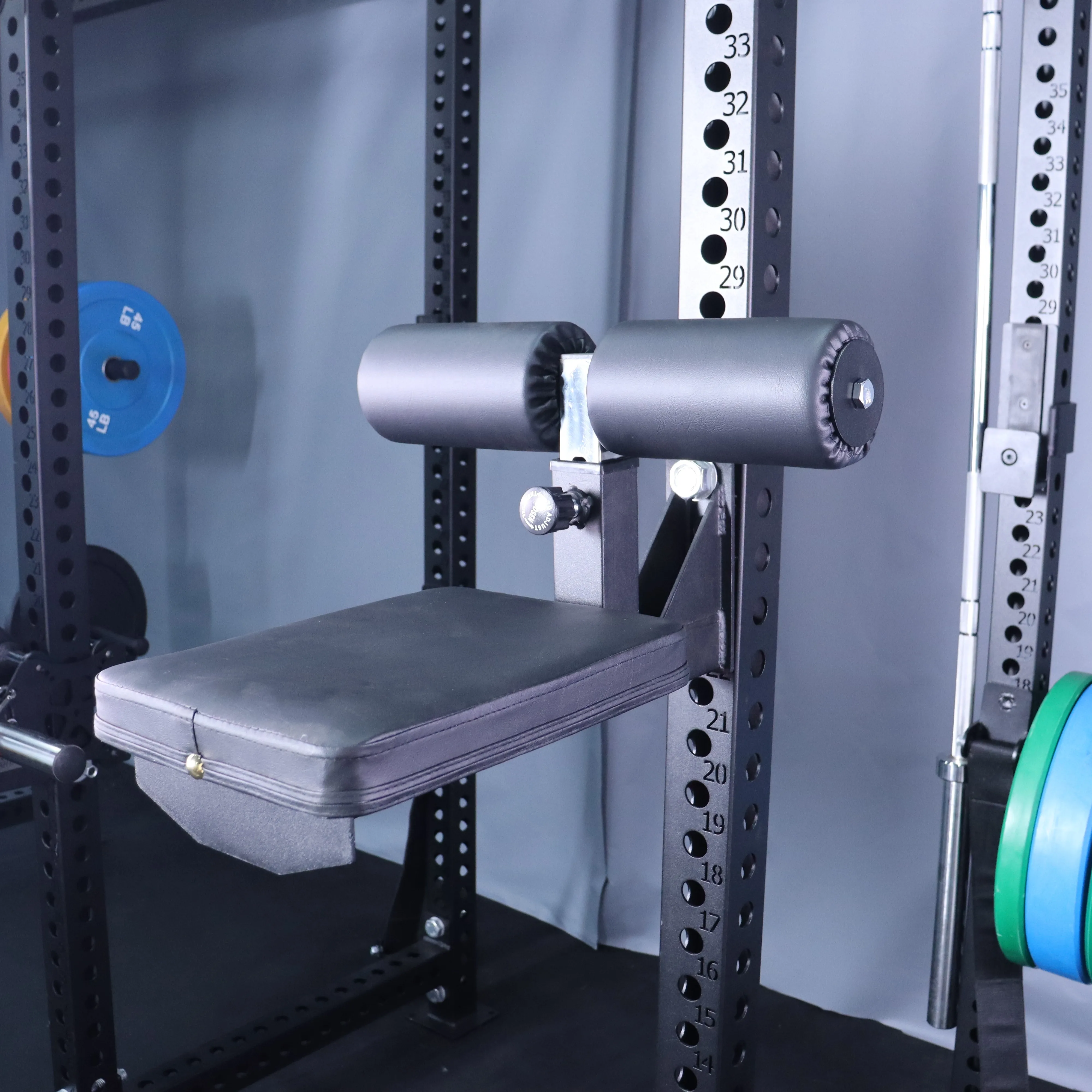 Rack Mount Lat Pull-down Seat Attachment - Target Upper Body Muscles For Back, Shoulders, And Arms