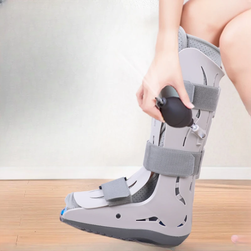 Ankle joint fixation support bracket, ankle and foot fracture and sprain protective equipment,  plaster shoe, foot