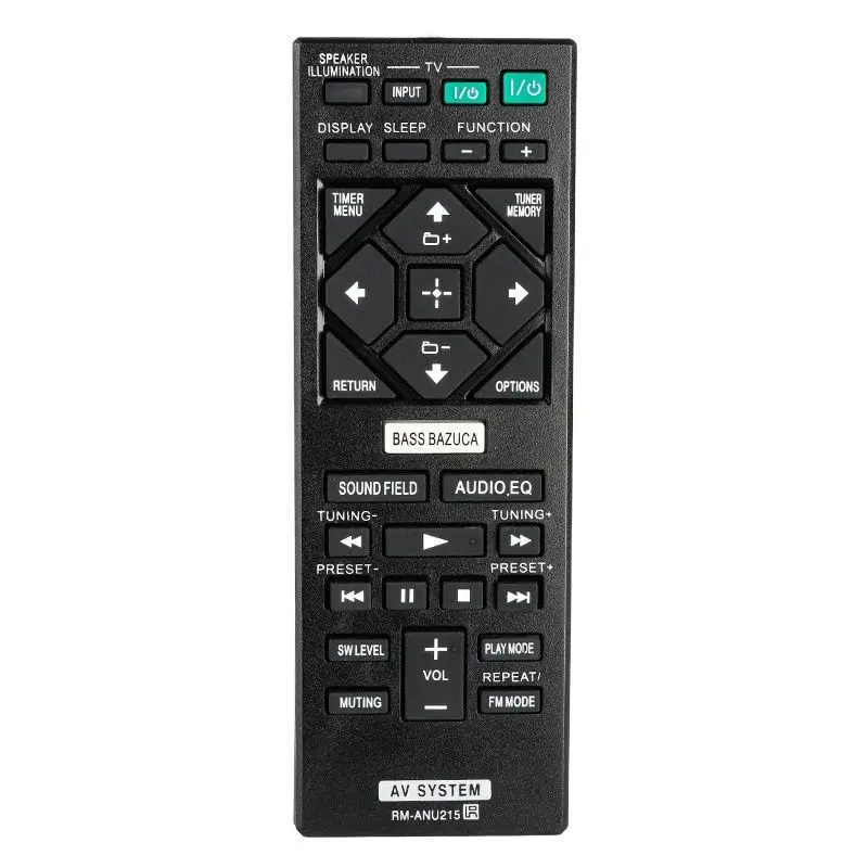 RM-ANU215 For Sony Remote Control Replacement, For Sony AV System HT-GT1 SA-WGT1 SS-GT1 HTGT1 SAWGT1