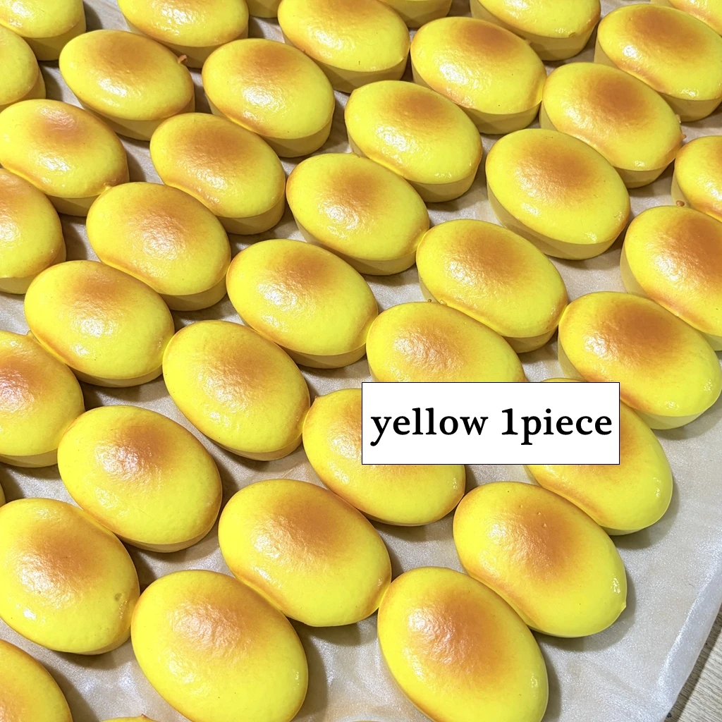 Squishy Cheese Bread Squeeze Toys Slow Rebound Toys Super Soft Sensory Fidget  Decompression Toys for Stress Relief